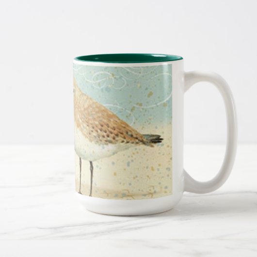  Frans Sand Piper Tweekleurige Koffiemok (Rechts)