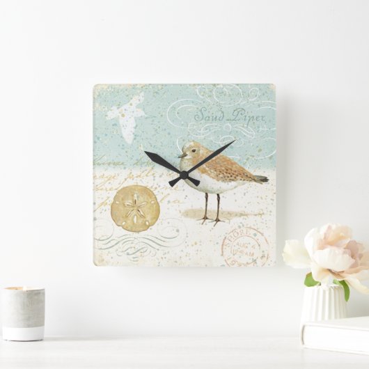 Frans Sand Piper Vierkante Klok (Huis)