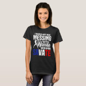 Frans Savate instructeur kickboksen S T-shirt (Voorkant volledig)