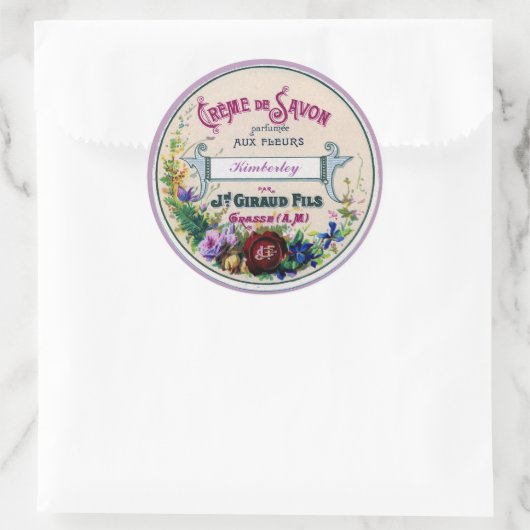  Frans  Savon Label Custom Paarse (Tas)