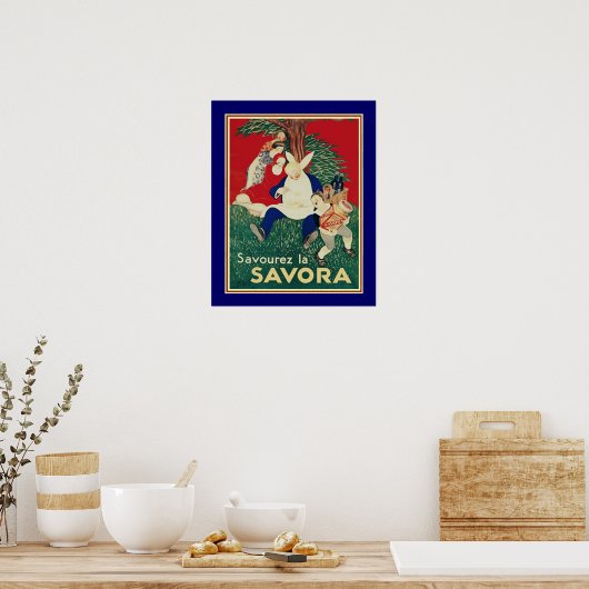 Frans "Savora" ad ca. 1930s 16x20 Poster (Keuken)