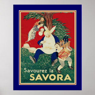 Frans "Savora" ad ca. 1930s 16x20 Poster