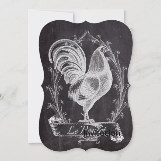 frans schaakbord voor western land - rooster kaart (Voorkant)