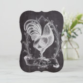 frans schaakbord voor western land - rooster kaart (Staand voorkant)