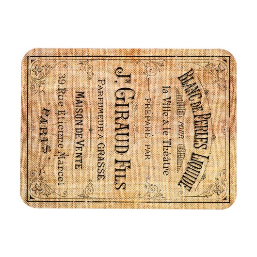  Frans schoonheidsmerk Magneet (Horizontaal)