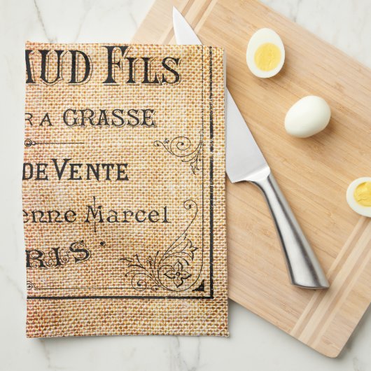  Frans schoonheidsmerk Theedoek (Quarter Fold)