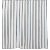  Frans schoppenplank blauw grijs Douchegordijn (Voorkant)