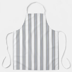  Frans schoppenplank blauw grijs Schort