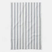 Frans schoppenplank blauw grijs Theedoek (Verticaal)
