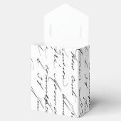  Frans Script Elegant Formal Event Bedankdoosjes (Geopend)