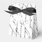  Frans Script Elegant Formal Event Bedankdoosjes (Voorkant Zijde)