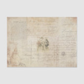 Frans script Tissuepapier (Voorkant)