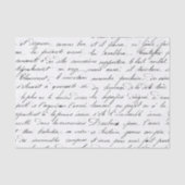 Frans script Tissuepapier (Voorkant)