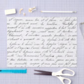  Frans script Tissuepapier (Craft)