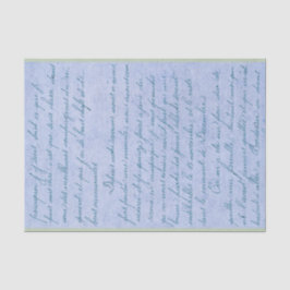  Frans script Tissuepapier