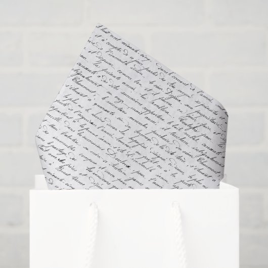  Frans script Tissuepapier (Cadeauzakje)