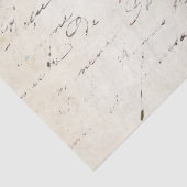 Frans Script Wildflower Dragonfly Daisy Decoupage Tissuepapier (Detail)