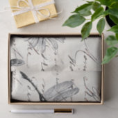 Frans Script Wildflower Dragonfly Decoupage Set 1 Tissuepapier (Geschenk)