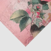 Frans Shabby Chic-patroon Tissuepapier (Detail)