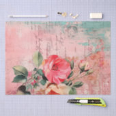 Frans Shabby Chic-patroon Tissuepapier (Craft)