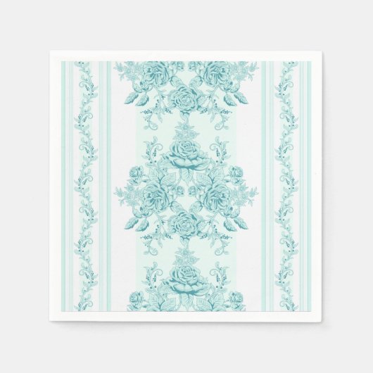 Frans, , shabby, chic, patroon, Victoriaans, turqu Servet (Voorkant)