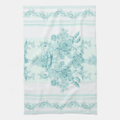 Frans, , shabby, chic, patroon, Victoriaans, turqu Theedoek (Verticaal)