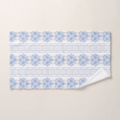 Frans, shabbykic, , bleek blauw, wit, land handdoek (Handdoek)