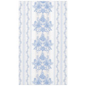 Frans, shabbykic, , bleek blauw, wit, land tafelkleed (Voorkant)