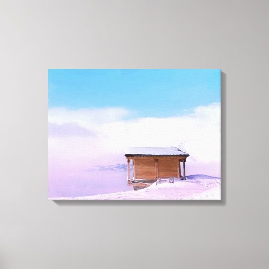 Frans Sneeuwberghok Canvas Afdruk (Voorkant)