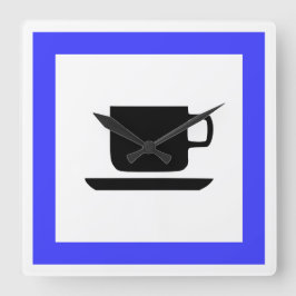 Frans snelwegsignaal vierkante klok