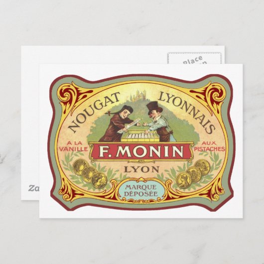  Frans Snoep label Briefkaart (Voorkant / Achterkant)