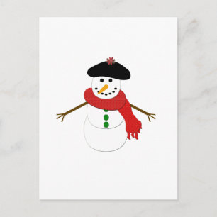 Frans Snowman Briefkaart