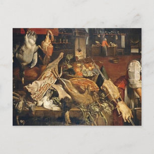 Frans Snyders- Kitchen stille Life Briefkaart