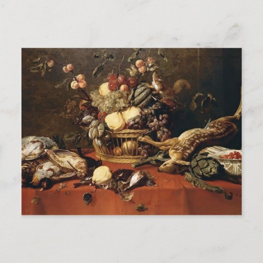 Frans Snyders- still Life Briefkaart (Voorkant)