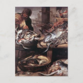 Frans Snyders- The Fishmonger Briefkaart (Voorkant)