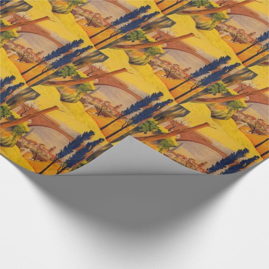  Frans Spoorwegvervoer Cadeaupapier (Hoek)