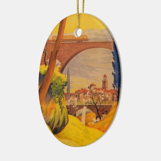  Frans Spoorwegvervoer Keramisch Ornament (Links)