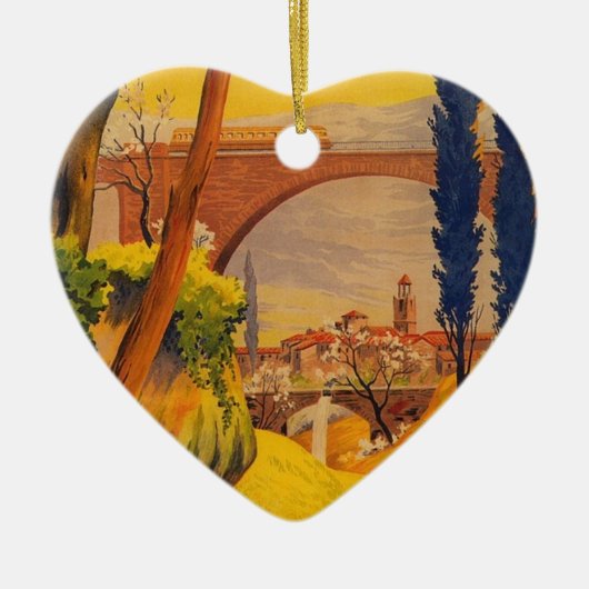  Frans Spoorwegvervoer Keramisch Ornament (Voorkant)