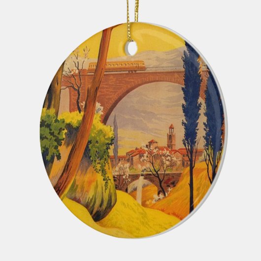  Frans Spoorwegvervoer Keramisch Ornament (Links)