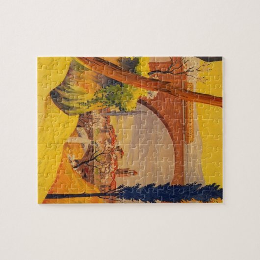 Frans Spoorwegvervoer Legpuzzel (Horizontaal)