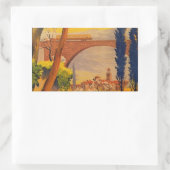  Frans Spoorwegvervoer Rechthoekige Sticker (Tas)