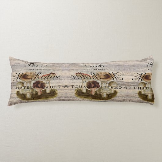 frans sprookjesbos voor een sprookje voor een spro lichaamskussen (Voorkant)