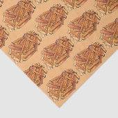 Frans Steak Fries Fried Potato Junk Food Tissuepapier (Detail)