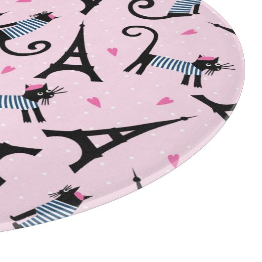 Frans stijlgeperst kleed papier met elastische tow snijplank (Hoek)