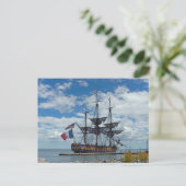 Frans Tallship Hermione Briefkaart (Staand voorkant)