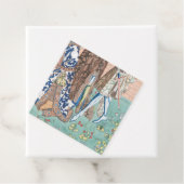 Frans tapijt bedankjes labels (In situ)