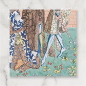 Frans tapijt bedankjes labels (Voorkant)