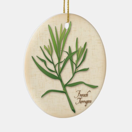 Frans Tarragon Herb Ornament (Rechts)