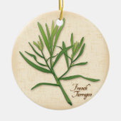 Frans Tarragon Herb Ornament (Voorkant)