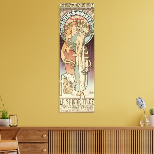 Frans  Theater Poster Canvas Afdruk (Insitu (Woonkamer))